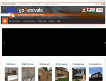 Tablet Screenshot of gprenovate.co.uk